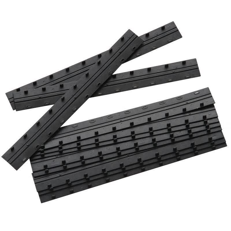 Deli 3824 10-Hole Binding Strips чёрный