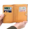 Yoshida Double Genuine Navy x White [Porter] & Co. Wallet, Bi-fold Wallet, 129-06011, Men's & Women's, Leather, (50)