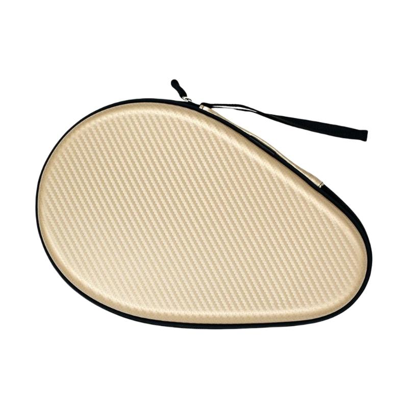 Tennis Racket Storage Bag for Pingpong Carrying Watertight Table Tennis Racket Case Zippers Enclosure Table Tennis Case