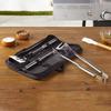 Stainless Steel BBQ Tool Set with Oxford Storage Bag Portable Outdoor Grilling Utensils Kit for Camping Picnic Barbecue