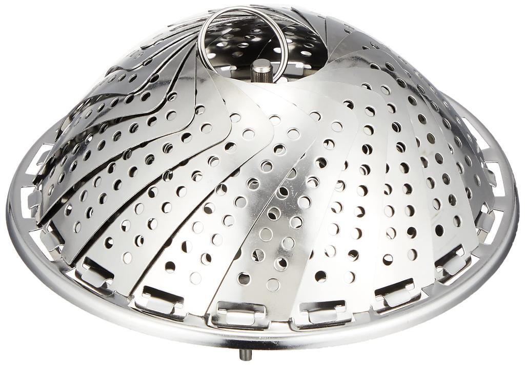 Pearl Metal Steamer Versatile Free Size Stainless Steel Vegelive CC-1104