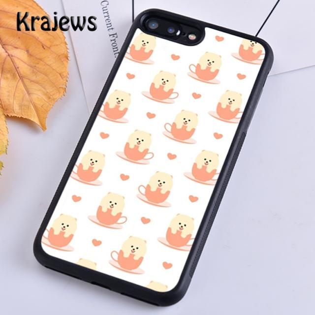 Pomeranian Watercolor Dog Phone Case Cover For iPhone 17 Air 16 15 14 Plus 12 13 Pro Max Coque Fundas