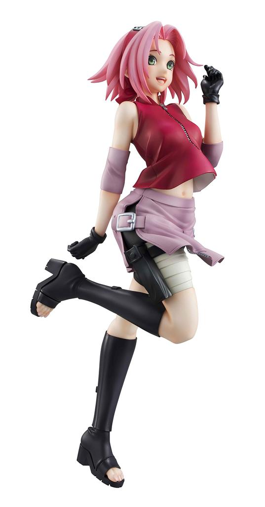NARUTO Gals NARUTO Shippuden Sakura Haruno cca 200 mm PVC lakovaná hotová figurka