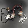 Electric Guitar Wiring Harness Kit 3 Way Toggle Switch 1 Volume 1 Tone 500K Pots