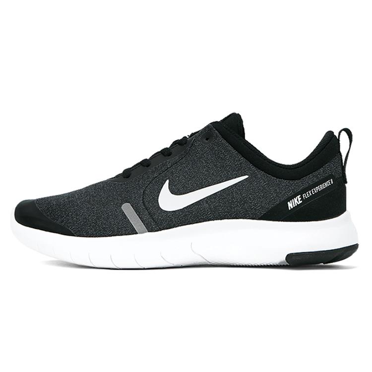 Nike Flex Experience RN 8  Black White  GS AQ2246-001 36