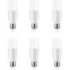 10W LED Tubular Light Bulbs - 100 Watt Equivalent 1000LM, E26 Base Daylight 6500K Non-Dimmable, Pack of 6
