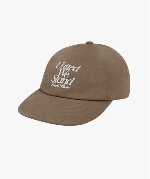 GOALSTUDIO Peachskin Duckbill Cap-Dark Beige