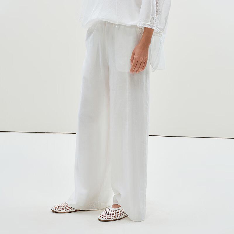 LESS 2025 Summer Casual Wide-Leg Pants