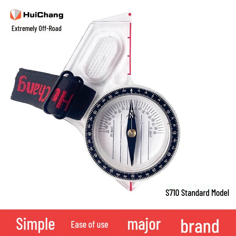 Outdoor Orienteering Compass with Mil-based Navigation