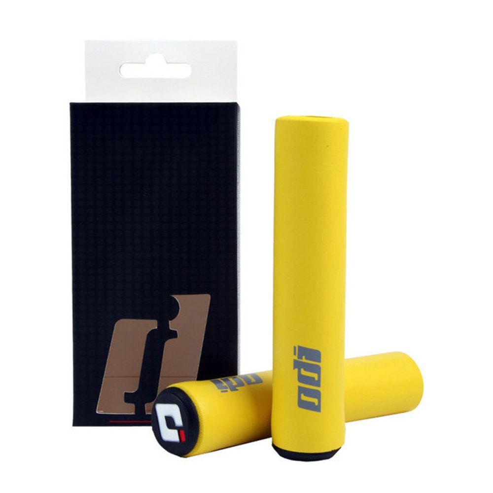 

Handlebar Grips Soft MTB Handlebar Cover Bike Grip Cover Silicone Cycling Grips Bicycle Grips жовтий