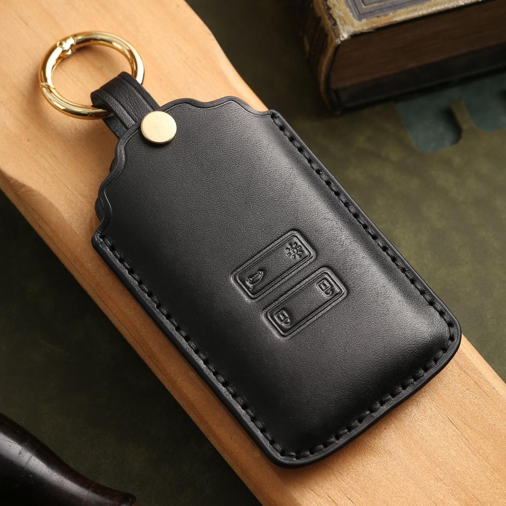 Customized for Dongfeng Renault Corregia key set, Corregia Renault car handmade leather protective bag buckle
