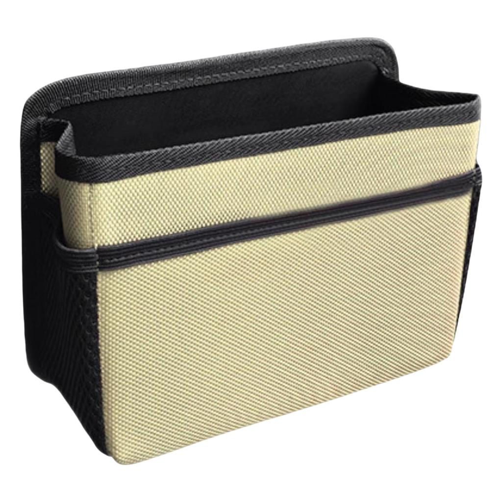 Vehicle Interior Dustbin Foldable Car Door Trash Can Hanging Storage Box with Waterproof Oxford Cloth for Easy Cleaning