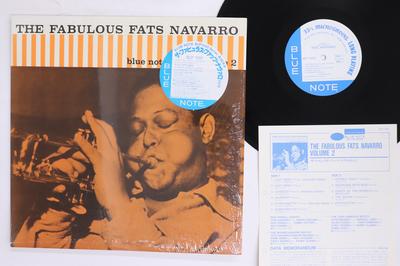 LP Record FATS NAVARRO  Fabulous Fats Navarro Volume 2 BLP1532 BLUE NOTE 1983 Japan Jazz Used