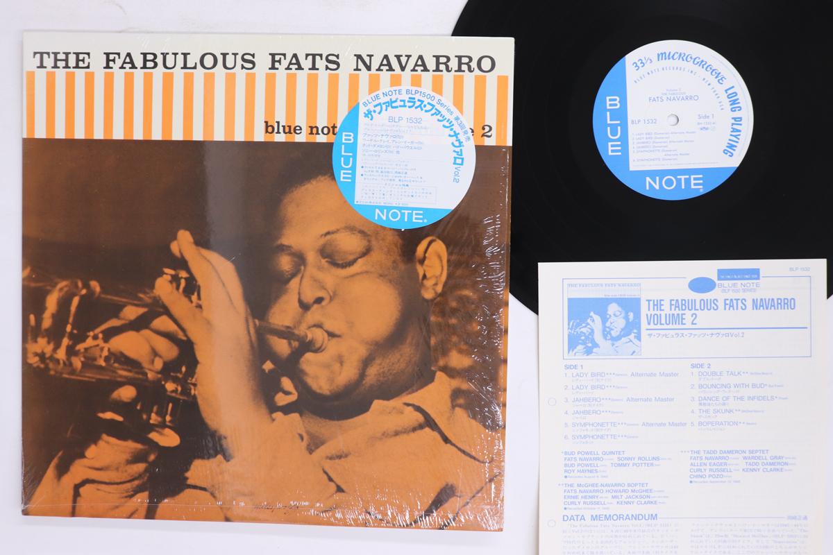 LP Record FATS NAVARRO  Fabulous Fats Navarro Volume 2 BLP1532 BLUE NOTE 1983 Japan Jazz Used