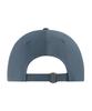 Hebeles Text Block Peach Wash Ball Cap - Blue Grey