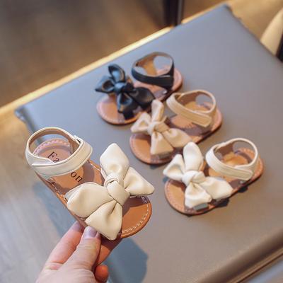 Mädchen Sandalen Mode Prinzessin Klassisch Baby Mädchen Kinder Sommer Sandalen Kinder Süße Sommerschuhe Weich 21-30 Heißer Verkauf Schleife