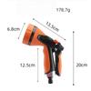 Plastic Garden Hand Water Spray Gun Yard Irrigation Nozzle 20x13.5x6.8cm