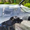 Waterproof Electric Vehicle Dashboard Rain Cover - Thickened Transparent Windshield Protection