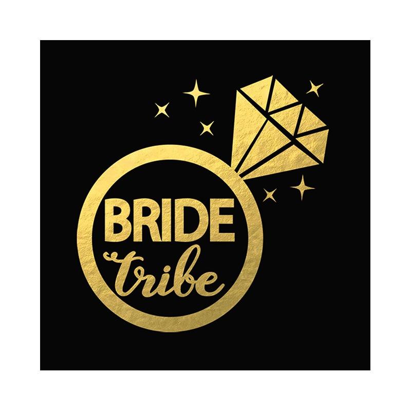 5 Pack Bridal Tattoo Stickers Bachelorette Party Stickers