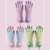 1 Pair Non-Slip Laundry Cleaning Gloves Cartoon Kitchen Cleaning Gloves  Household