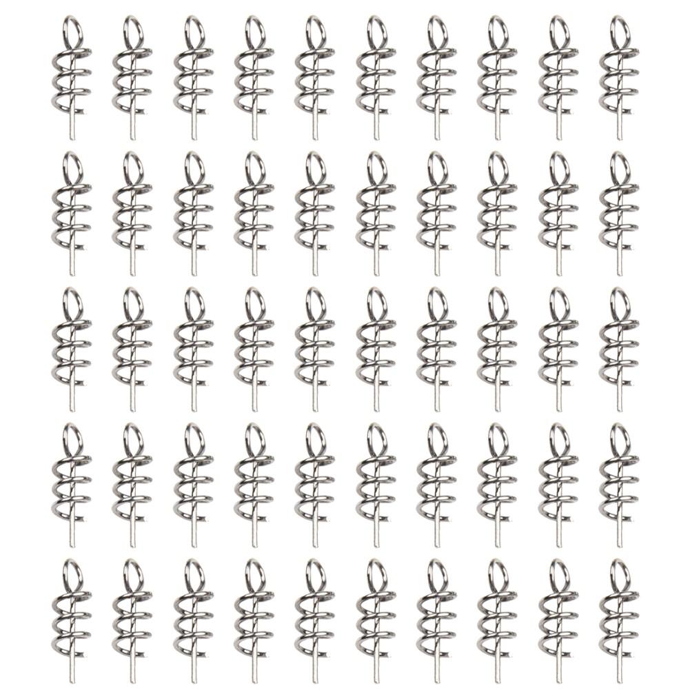 Spring Lock Pin Lure Pogo Pins 50pcs/pack Crank Hook