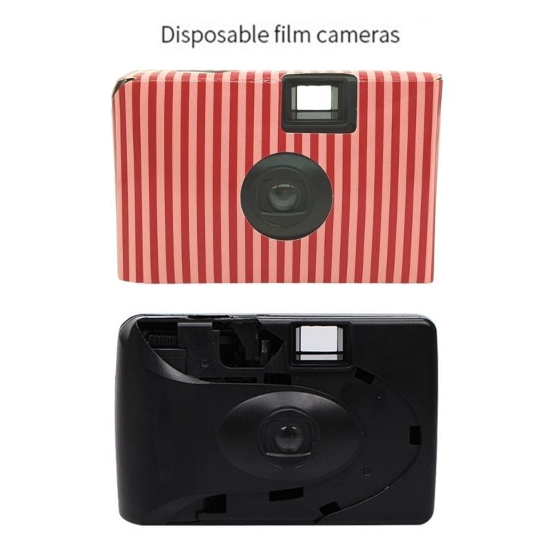Engang 135 Filmkamera Forladet med Sort/Hvid Film til 8/17/24 Eksponeringer Intet Fokus Behov