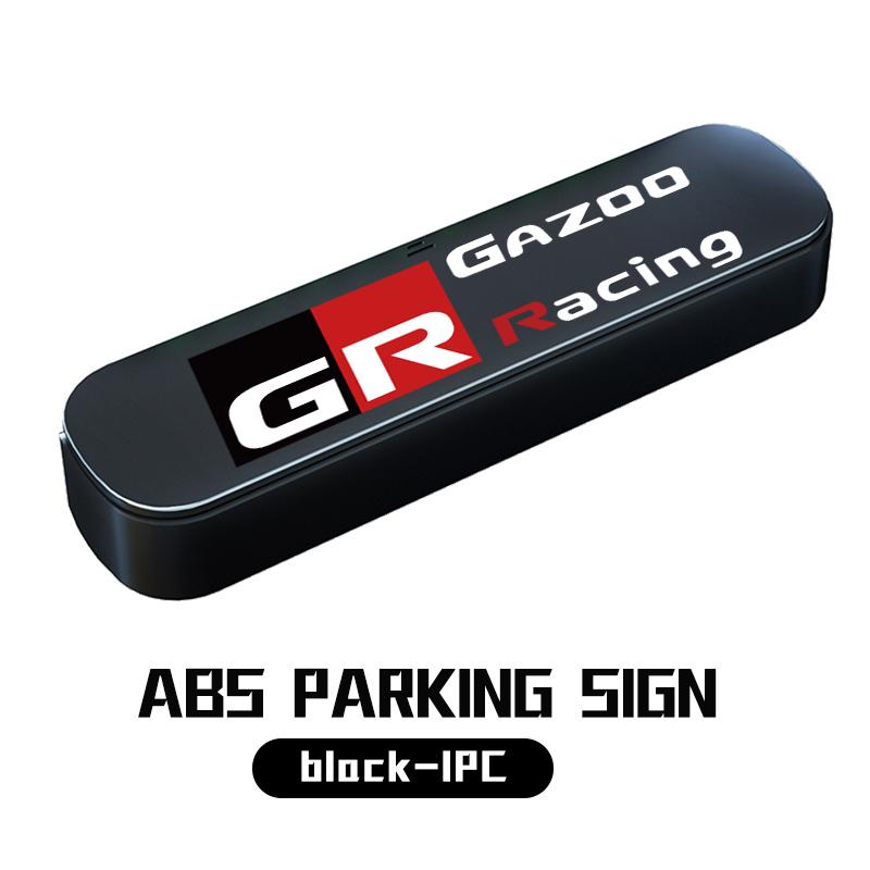 

For Toyota Car Temporary Parking Card Phone Number Card Plate Sticker Auto Accessories Crown Land Cruiser RAV4 Camry Yaris