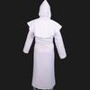 Halloween Costume Cosplay Medieval Hooded Robe Costume Monk Friar Robes Priest Costume Christian