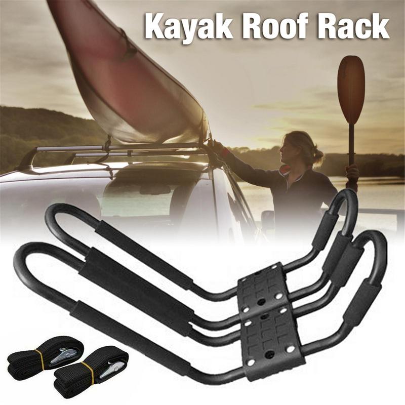 1 Pair Kayak Luggage Rack Roof Mount Car Top Mount Canoe Ski Roof Rack