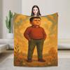 Hasbulla funny Collage Accessories Blanket Ultra-Soft Flannel  Throw Blankets Relax Rug Piece