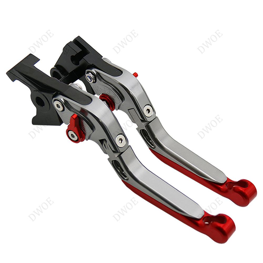 Motorcycle CNC Aluminum Adjustable Folding Brake Clutch Levers Extendable Handlebar Hand Grips for Yamaha FJ1200 XJR1200