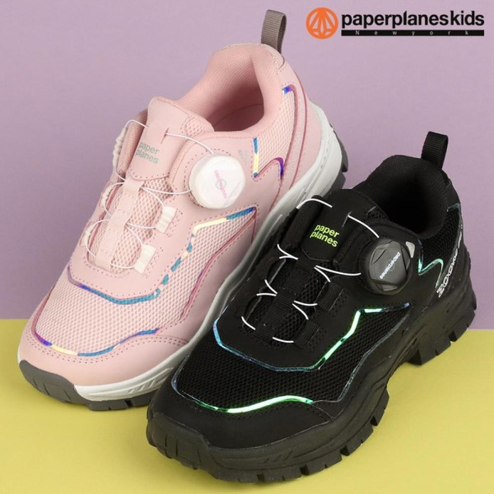 

[paper Plane Kids] Kids Dial Sneakers Boys Running Shoes Junior Shoes Girls Shoes Pink/230