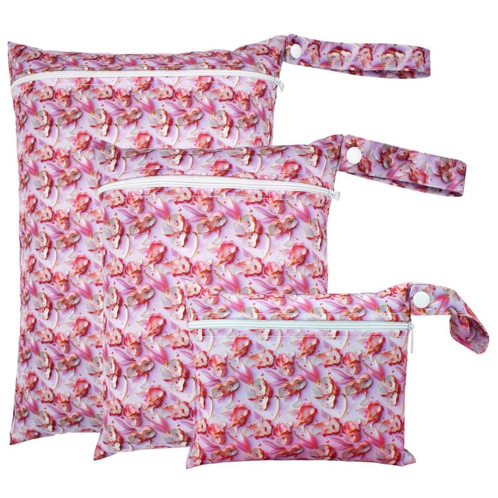 Waterproof Baby Diaper Bag - Portable, Washable, Travel-Friendly Storage Bag