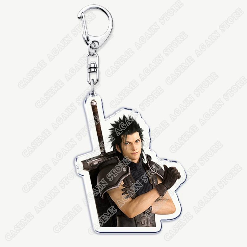 Portachiavi Gioco d'Azione per Accessori Portachiavi Gioielli Portachiavi Cloud Strife Ffvii Tifa Sephiroth Vincent Valentine Regali per Fan