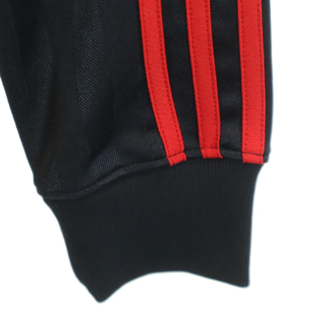 adidas Striped Pattern Hoodie Track jacket Setup S/XS black Jersey Men's Used