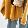 Sweater for Women Winter Thickened Pullover Warm Knitted Stretchy Long Sleeve Oversize Jumper Sweater Tops