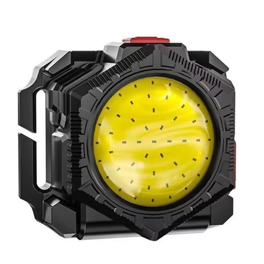 Super Bright Multi-Functional Flashlight USB Rechargeable COB Lamp Headlamp TYPE-C Charging LED Technology Watch Light