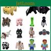 Adorable Minecraft Plush Toys Featuring Soft Creeper Enderman And Wolf Characters