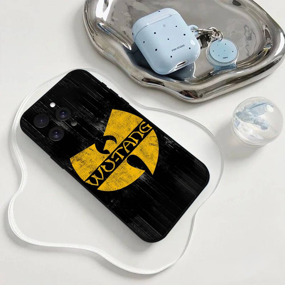 WU-T--TANG Handyhülle Handyhülle Für Iphone 17 16 15 11 13 14 Pro Max X Xr Xs Max 12mini Schwarze Hülle Abdeckung Hülle