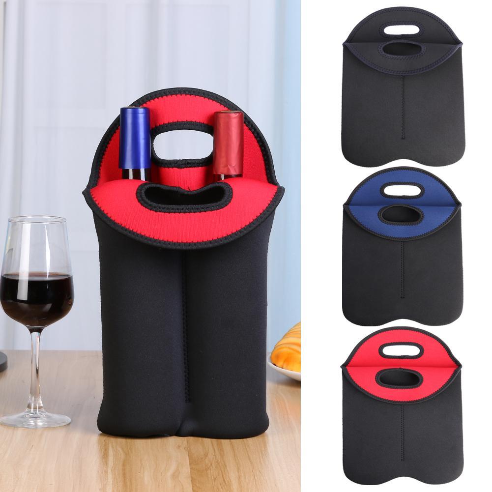 Portable Wine Bottle Cooler Neoprene Insulated Bottle Protective Cover Sleeve