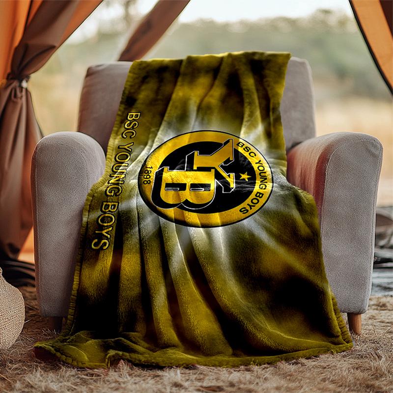 Bsc Young Boys Flannel Blanket Soft Warm All-Season Throw, Design for Camping, Car Travel, Hiking Sofa, Bed, Office Perfect Gift for Parties