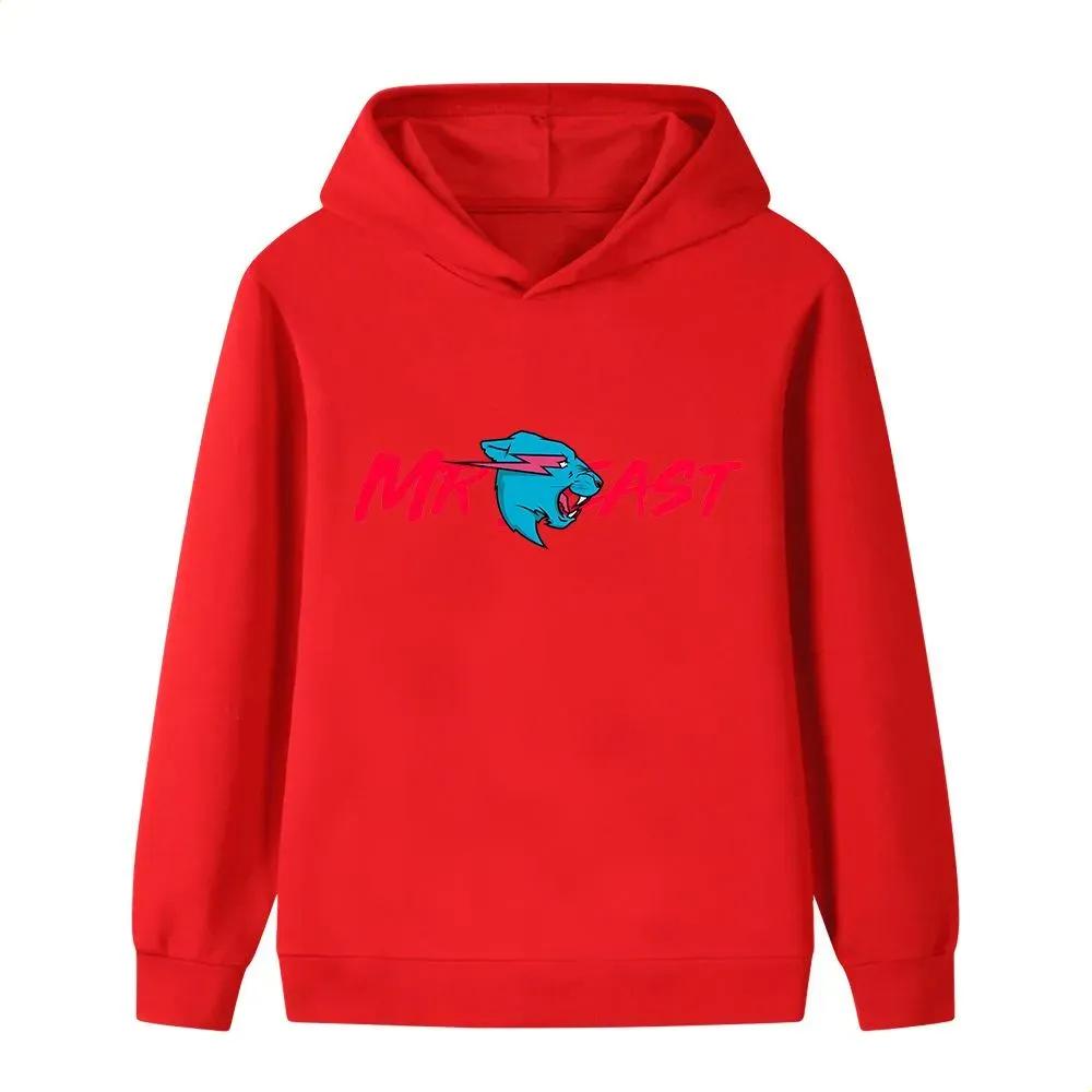 Kids Hooded Sweatshirt Unisex Casual Hoodie for Boys and Girls