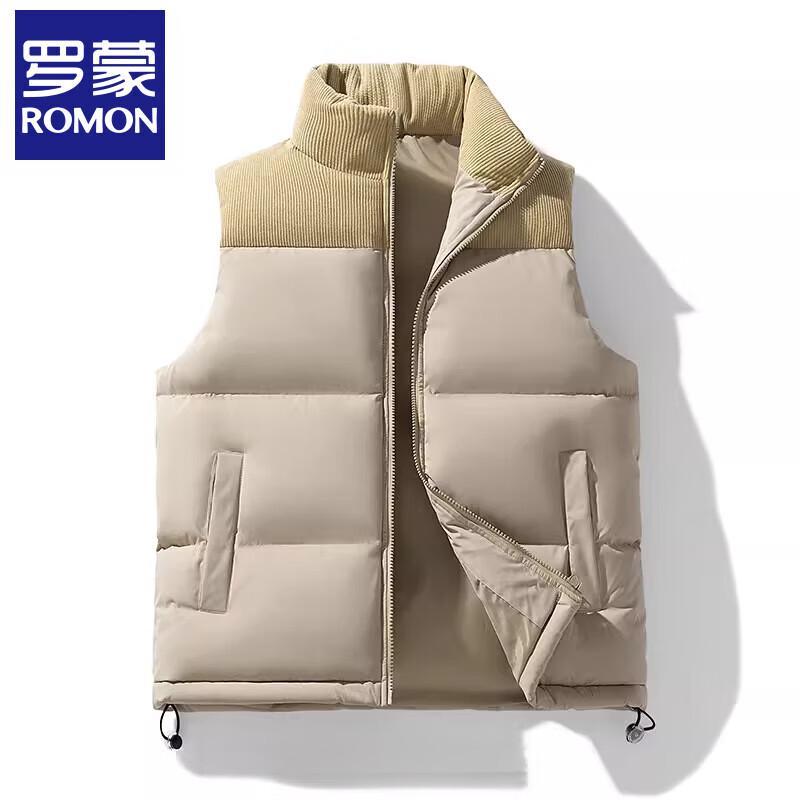 

Romon Unisex Corduroy Padded Vest 3XL