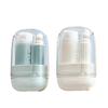 Portable Folding Travel Toothbrush & Toothpaste Set with Mouthwash Cup