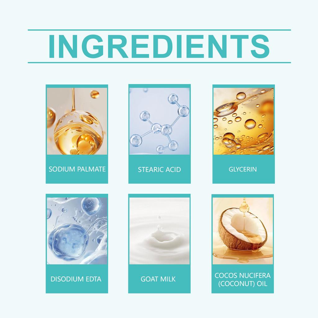 Facial Soap Deep Cleansing, Shrinks Pores, Suitable For Sensitive Skin, Oily Skin, Care, Oil Control Ingredients.