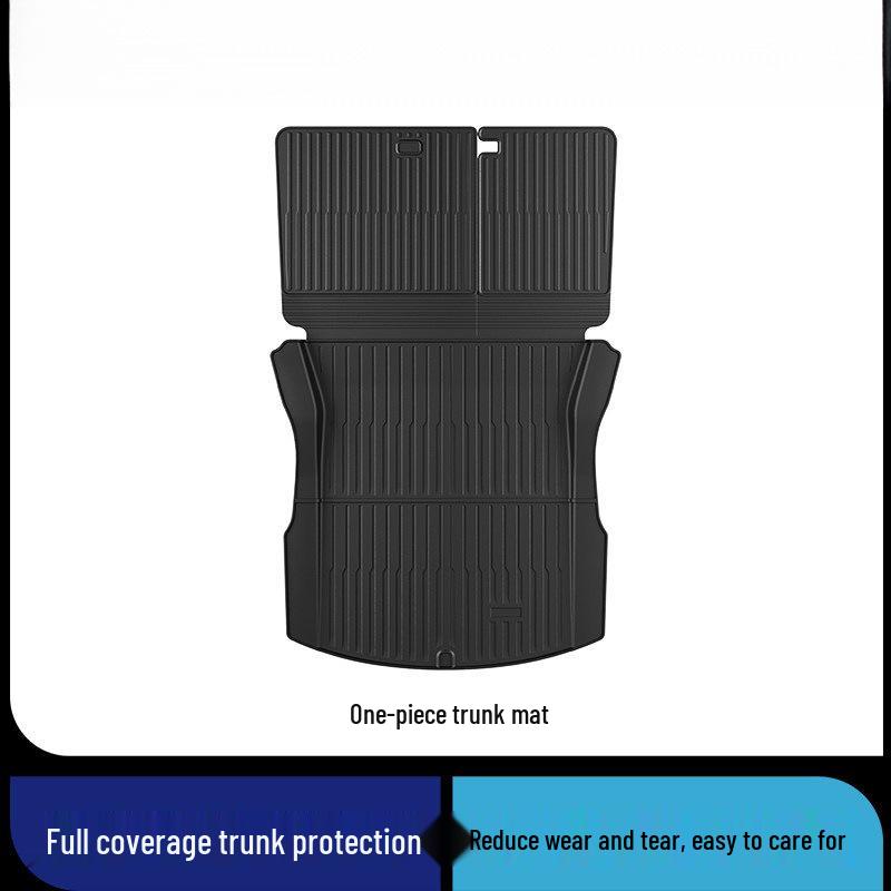 Tesla Model Y Full Coverage Trunk & Tail Mat Set - Front, Rear, and Refresh Version Refresh Version Y