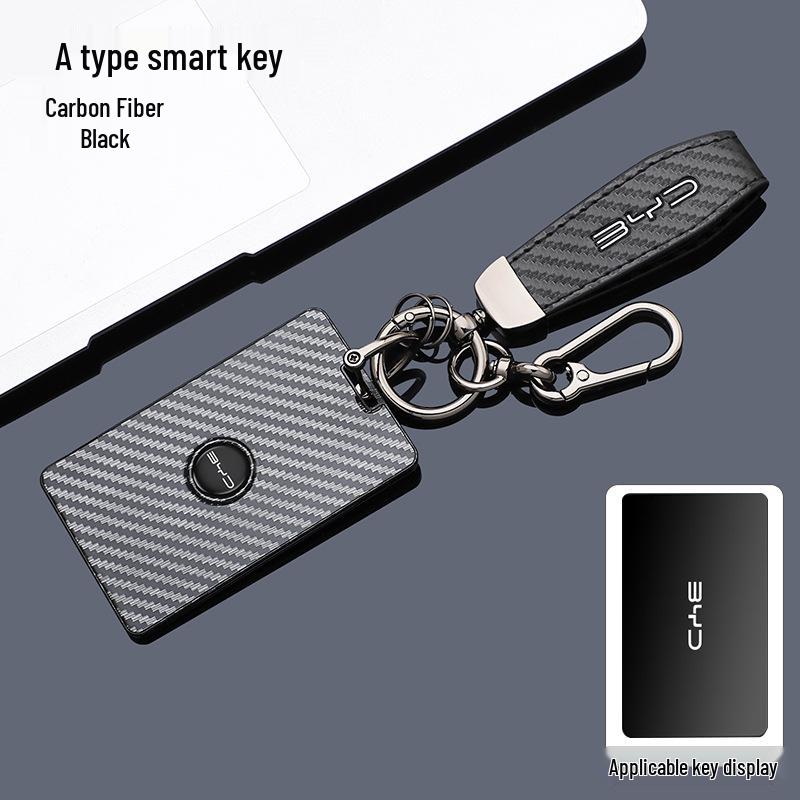 BYD Qin e3 e2 Seal Song Yuan Tang Car Key Carbon Fiber Shell Cover