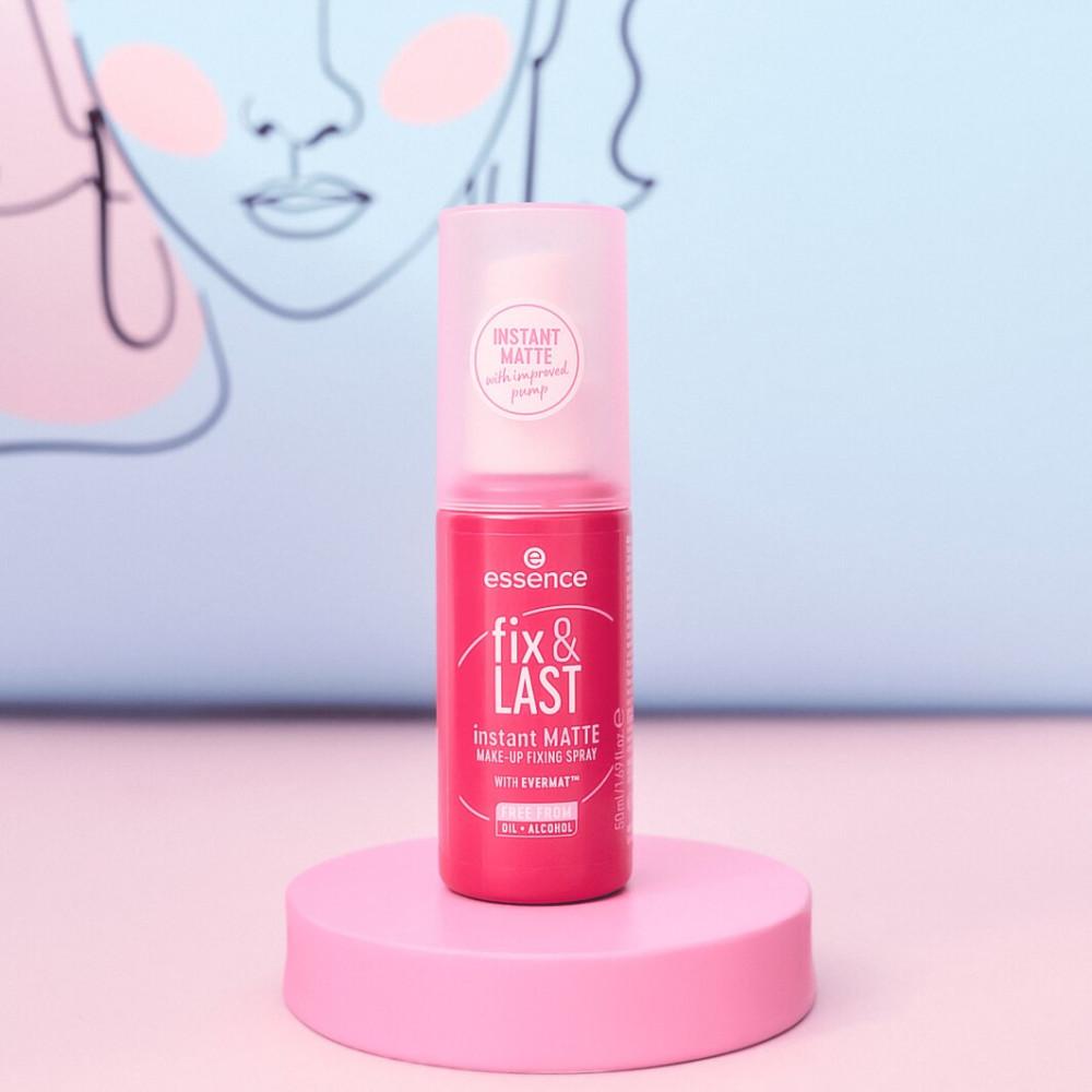 Essence Fix & Last Instant Matte Makeup Setting Spray - 