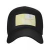 The Happy Yellow House' Baseball Cap Sports Cap Rave Brand Man cap summer hat Golf Wear Men Women's