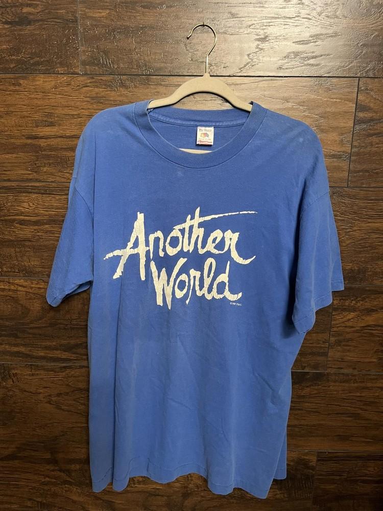 Vintage Another World T-shirt 1987 - Single Stitch - XL Unisex T-Shirt XXL